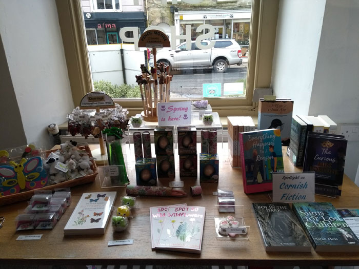 Cornish fiction display 1