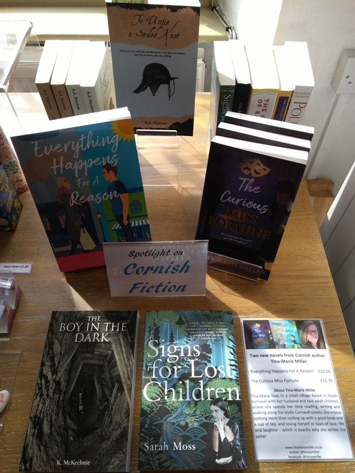Cornish fiction display 2