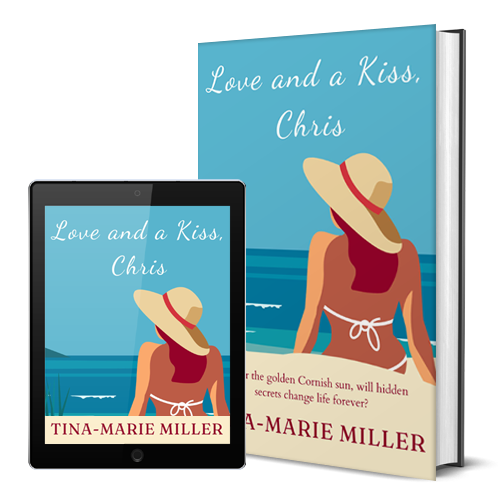 Picture of the novel and eBook of Love and a Kiss, Chris